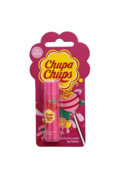 Chupa Chups Balsam de buze cu aroma de capsuni 4.5g