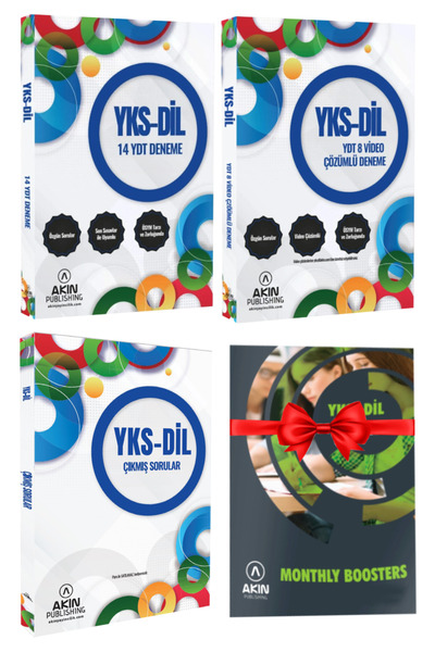 AKIN Publishing Akın YKS-DİL 14 YDT Deneme - YDT 8 Video Çözümlü Deneme - Çık...