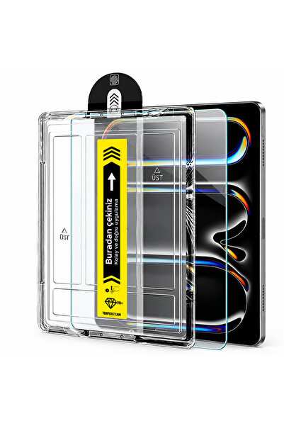 Coverzone Honor Pad 10 ile Uyumlu Kolay Aparatlı 9H+ Temperli Cam Ekran Koruy...