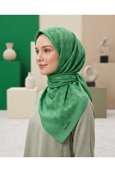 United Colors of Benetton وشاح بينيتون مونوغرام - إليجانت تري - 1028-030 - أخ...