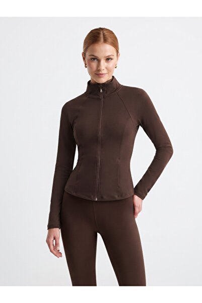 DP-7380 PARMAK GEÇME SWEAT KAHVE