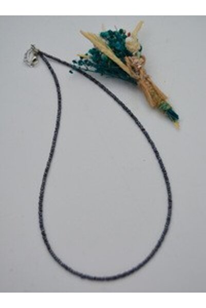 Stoneage Fine sand necklace - gray -