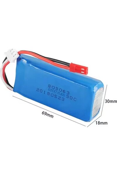 instatech 803063 2500MAH 3.7v Lityum Polimer Pil Batarya Değişim