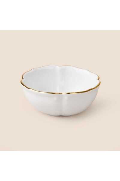 İpek Alex Kase - Kırık Beyaz / Gold - 9,5 cm