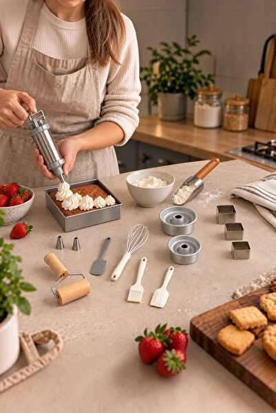 Kitchen Way مجموعة كيك كريمة الباستا من فيلاريو