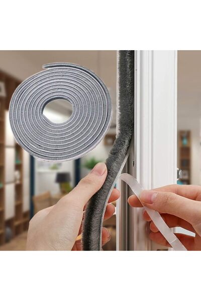 Generic Self-Adhesive Weatherstrip Seal Strip – 33 ft (10 m) Soundproof, Wind...