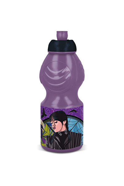 WEDNESDAY Nevermore Academy bottle, sports bottle 400 ml