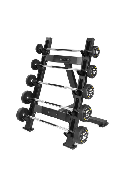 USR BR17D Tek Taraflı Barbell Rafı-5 li Düz Barbell Seti