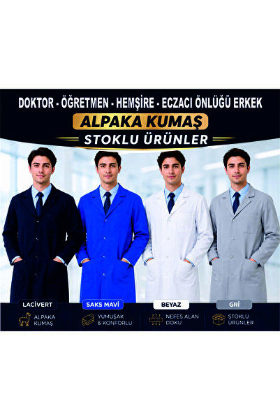İLK HEDİYEM Doctor Teacher Nurse Pharmacist Bib for Men