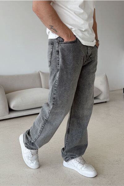 Livio Ferri Wuhan %100 Pamuk Baggy Erkek Jean
