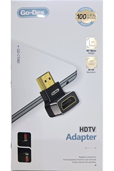 Go-Des HDTV Adapter , 8K HD Resolution