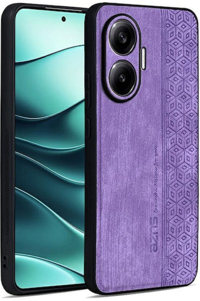 OEM 3D Ανάγλυφη Πλαστική Πίσω Θήκη Μωβ (Poco F7)
