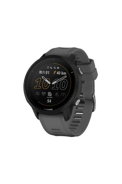 OEM Λουράκι Σιλικόνης Γκρι (Garmin Forerunner 955)