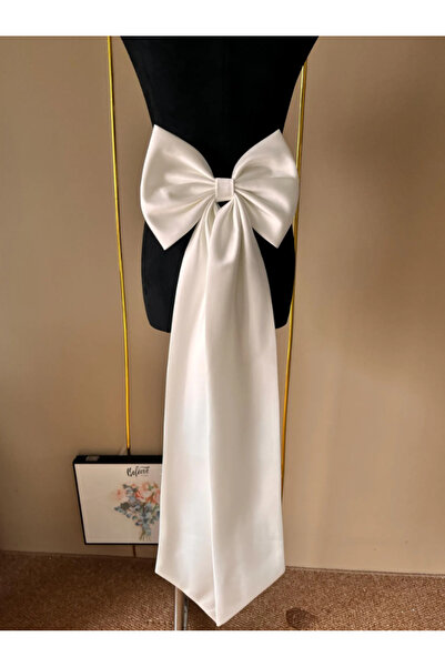 Ezni Atelier Gelinlik 80 Cm Kurdele Abiye Çıkartılabilir Kurdele