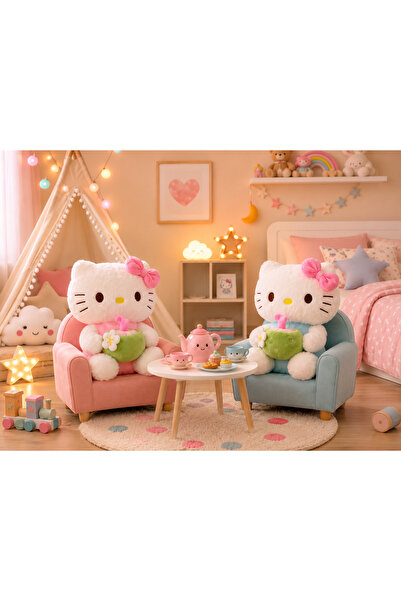 Pulina İçecek İçen Peluş Oyuncak Sevimli Eğlenceli Çocuk Oyuncağı