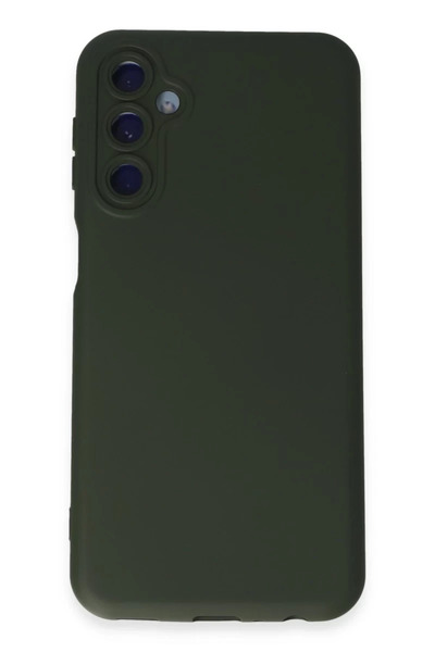Generic Brand Samsung Galaxy M14 5g Case Nano Inside Velvet Silicone - Dark G...