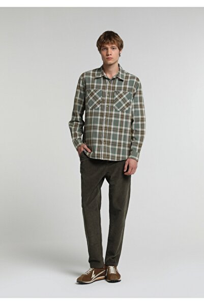 Colin's Regular Fit Orta Bel Düz Paça Erkek Yeşil Pantolon