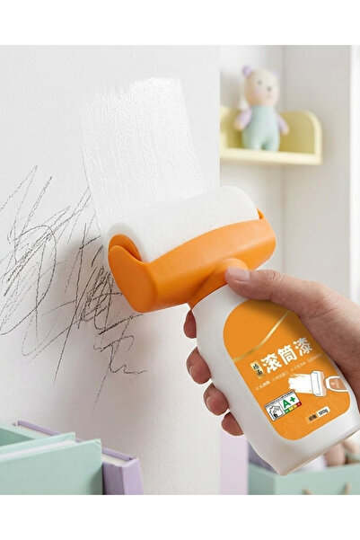 ALFA AKSESUAR 03 Small Wall Damage Repair Roller Quick-Drying Paint Brush wit...