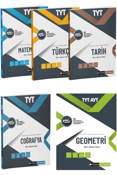Pegem Akademi Yayıncılık 2026-2027 MÜFREDAT - TYT Türkçe & Matematik & Geomet...