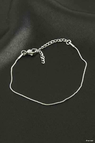 ZERO LAND Ilkestor Snake Ir Steel Bracelet (200340) Silver Color