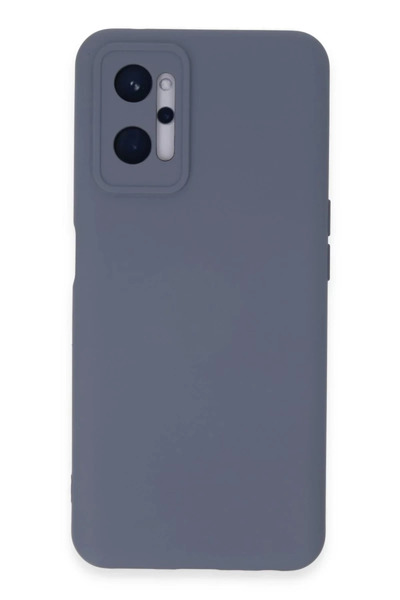 Generic Brand Realme 9I 4g Case Nano Inside Velvet Silicone - Gray