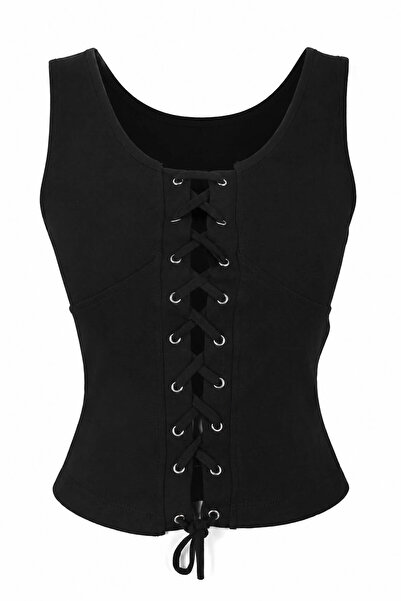 trender 11078 Black Women's Blouse 27Kln2000068