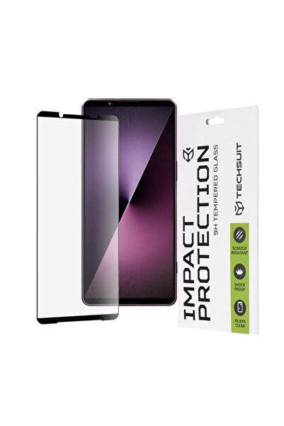 Techsuit Folie de protecție pentru Sony Xperia 1 VII, 111D Full Cover, Sticlă...