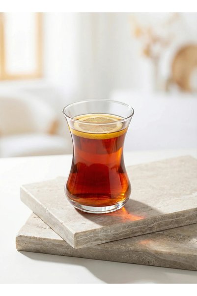 Altijara 6-Piece Glass Tea Cups 135 Cc