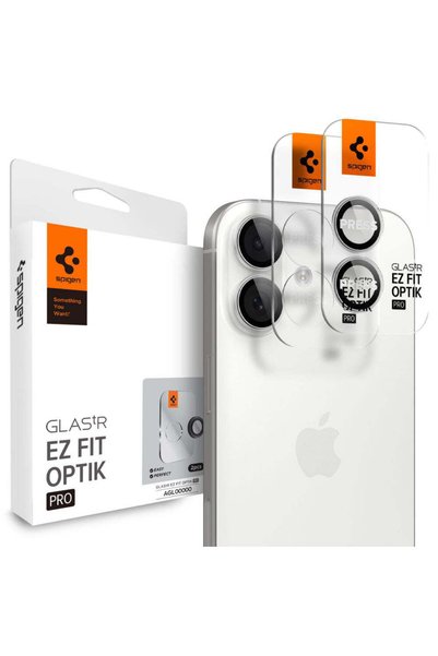 Spigen Folie de protecție pentru iPhone 16, (pachet de 2) Sticlă de protecție...