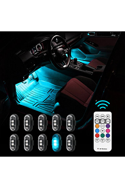 Choice RGB LED StrobeLight Remote Control Wireless 8 Colors Custom Lighting R...