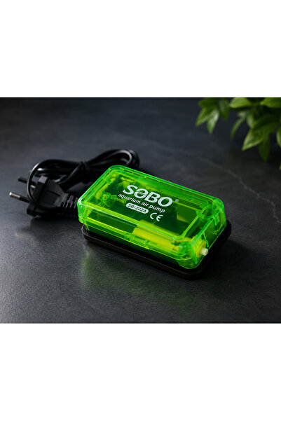 muyucraft Sobo SB-222A Akvaryum Hava Motoru 3W Tek Çıkışlı 3 L/Dk