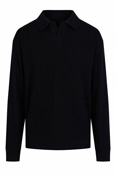 trender Kaşkorse Indigo Men's Sweatshirt 5847