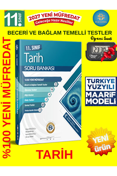 Bilgi Sarmal Yayınları Sarmal 2027 11.Sınıf %100 Yeni Müfredat Tarih Yeni Ürü...