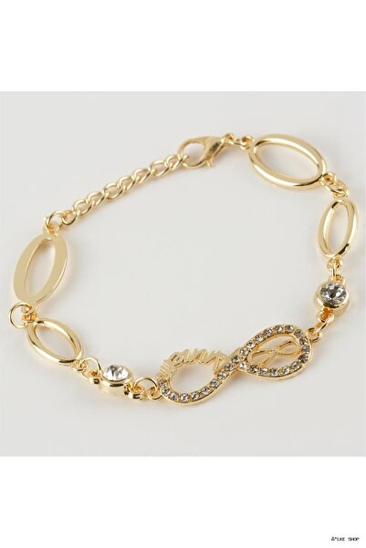ZERO LAND Ilkestor Infinity -Mother- Figured Stone Metal (210656) Bracelet Ye...