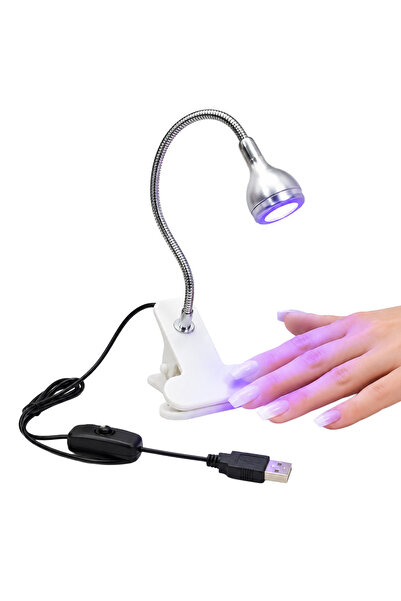 teknohediye POWERMASTER UV PROTEZ TIRNAK YAPIŞTIRMA PARA KONTROL COB LED 5 VO...