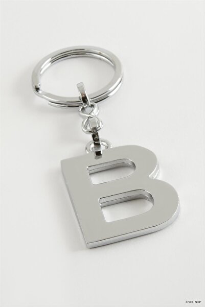 ZERO LAND Ilkestor Metal Letter (210117) Keychain B