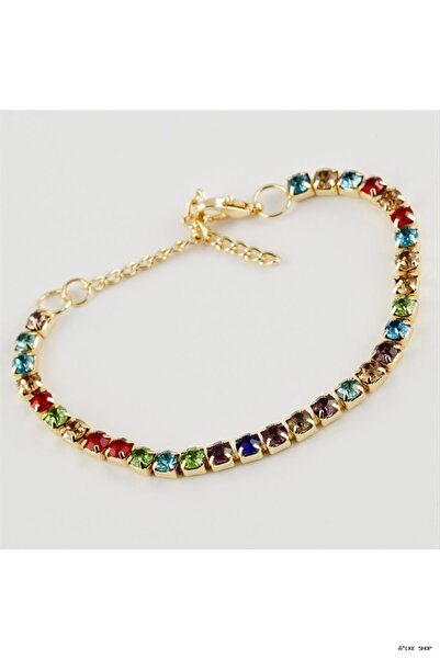 ZERO LAND Ilkestor Stripe Stone Waterway (210755) Bracelet Yellow