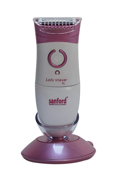 Sanford SF1924LSR Wet & Dry Foil Shavers for Women, White/Pink
