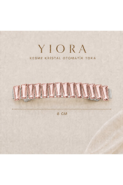 yiora Αυτόματο κλιπ μαλλιών Premium Series με κρυστάλλινη πέτρα – Εξαιρετικά ...