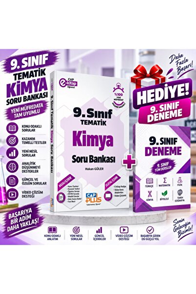Çap Yayınları 2027 GÜNCEL MÜFREDAT 9.SINIF KİMYA SORU BANKASI-9.SINIF GENEL D...