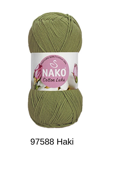 hobi dünyası evim 1 piece nako cotton lux 100 gram 330 meter vest scarf beani...