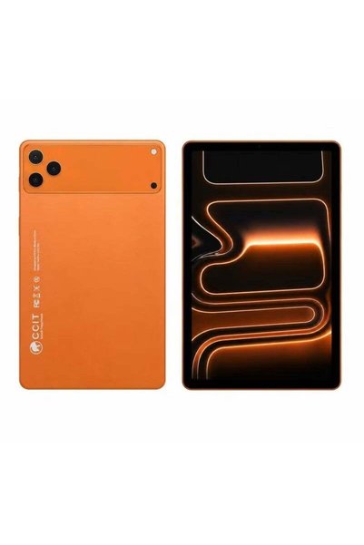 CCIT Tab 17 Pro+ Android Tablet, 10.1 Inch HD IPS Display, 16GB RAM, 1TB ROM, Dual SIM, Orange