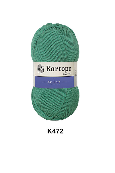 hobi dünyası evim 1 Piece Kartopu Aksoft 100 Gram 330 Meters Colorful Designs...