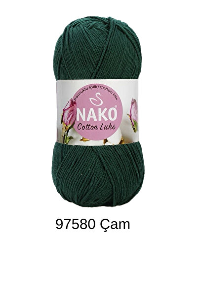 hobi dünyası evim 1 Piece Nako Cotton Luks 100 Grams 330 Meters Vest Scarf Be...