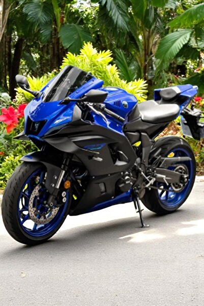 3Dekor Yamaha R7 Winglet 2022-2025 Uyumlu Siyah Aerodinamik Kanat Seti