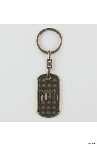 ZERO LAND Ilkestor Figured Metal (231503) Keychain Antique