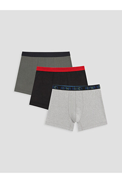 LC Waikiki Timeless Clothing & Timeless Choices Cotton Stretch Men's Boxer 3-...