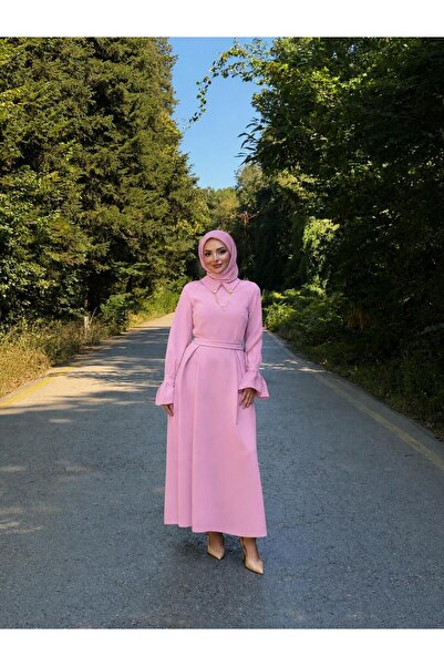 Adriana Broşlu Elbise