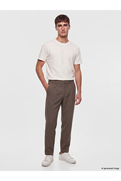 LC Waikiki Timeless Clothing & Timeless Choices Polyviscon Men's Pleated Trou...