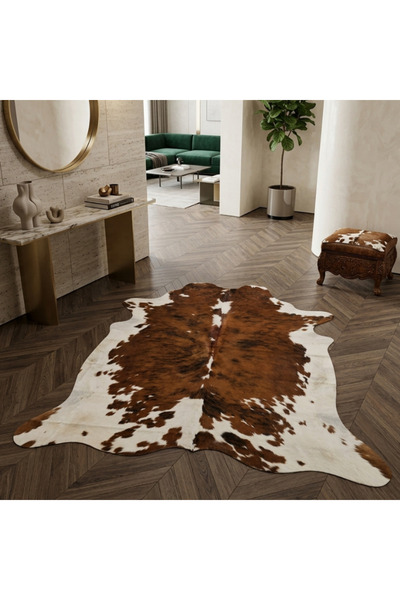 Tricolor İthal Premium Hakiki Dana Postu 190x190cm
